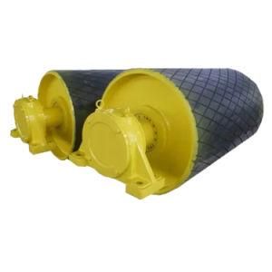 Long Distance Overland Curved Drum Pulley Conveyor
