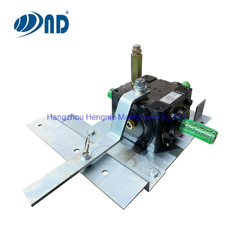 ND Agriculture Gear Box Pto Agricultural Reverse Gearbox with Handle for Harvester Round Bundle Machine