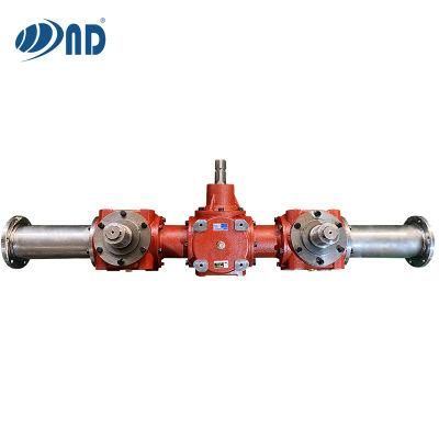 Agricultural Conjoined Gearbox Agriculture Gear Box Pto for Organic Fertilizer Salt Spreader