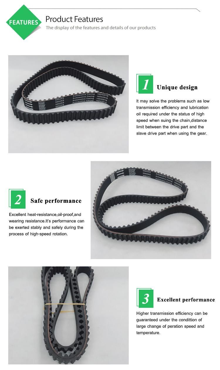 Wholesale and Retail Auto Parts High Quality Factory Timing Belt