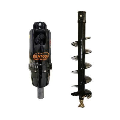 Tree Planting Mini Excavator Sand Clay Rock Bit Ground Drilling Machine Earth Auger