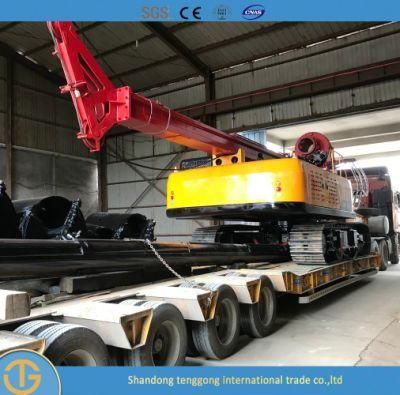 Construction Crawler Hydraulic Economical Borehole Water Well Rotary Drilling Rig