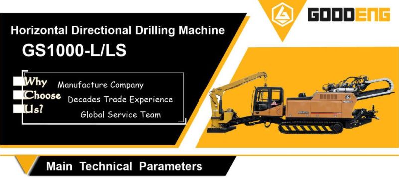 Goodeng GS1000-LS Horizontal Directional Drilling rig