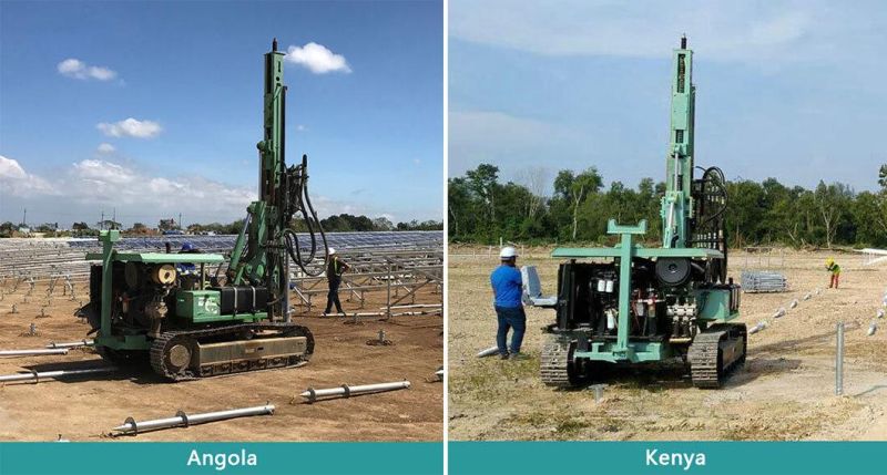 Good Stability DTH Drill Rig Machine with Air Compressor