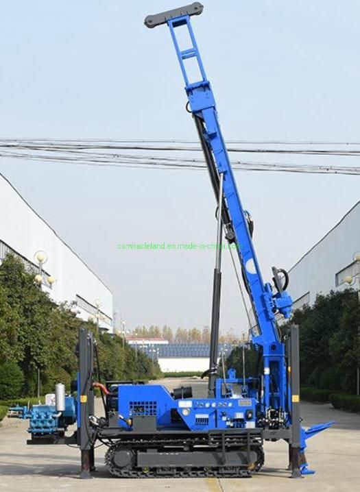 Jdl-5 Crawler Top-Driven Mineral Exploration Drill Rig for Both Vertical and Inclined Holes Drilling