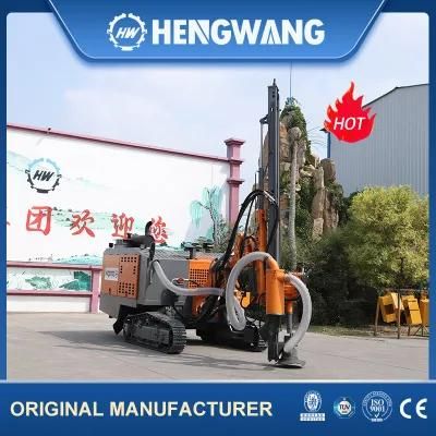 Engine Power 191 Kw DTH Surface Drill Rig with Automatic Drill Pipe Handling System