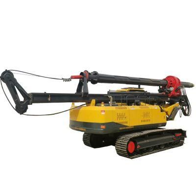 25m Rotary Hydraulic Water Well Drilling Rig Machine for Mud and DTH Borehole Drilling