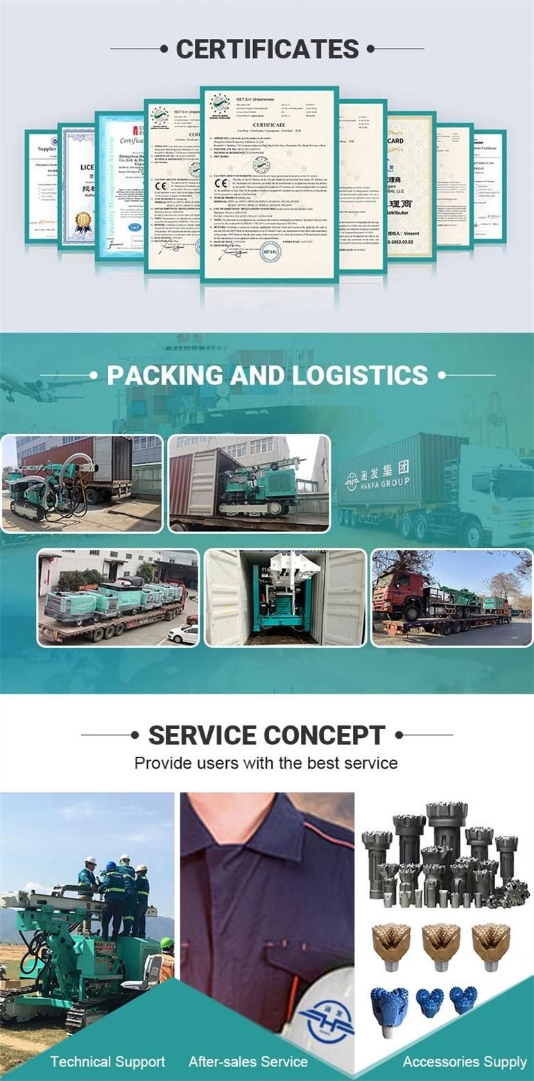 Diamond Bit Online Support, Field Maintenance Hanfa Construction Machinery Machine