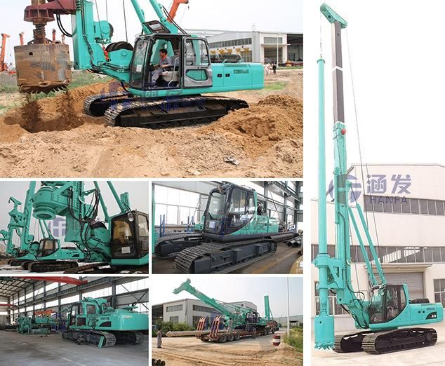 Hf856A Hydraulic Rotary Pile Drilling Rig