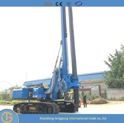 Dr-220 Economical Crawler 5-60m Core Pile Manufacturer Water Well Drilling Rig for Sale