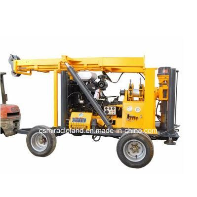 Cummins Engine Trailer Mounted Geotechnical Engineering Investigation Drilling Rig (YZJ-300YY)