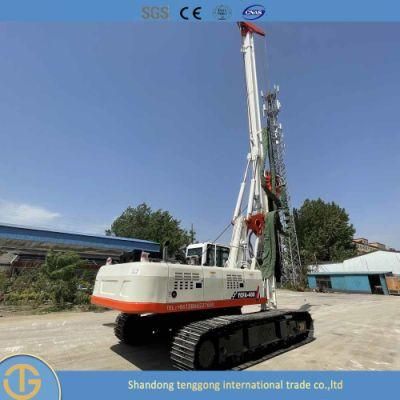 Hydraulic Rotary 15m Drilling Depth Auger Drilling Rig for Highway Projects