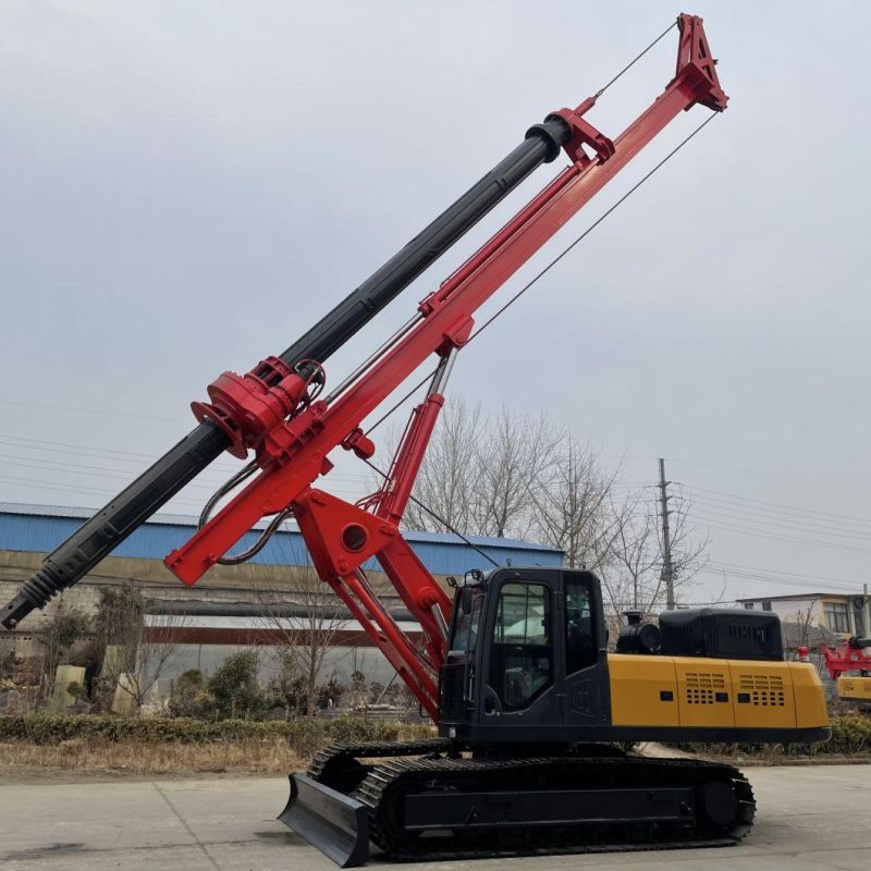 Hydraulic Rotary Pile Drilling Rig Used in Civil Construction