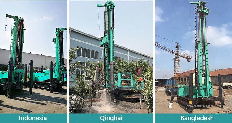 Hfx Hydraulic Crawler Type Borehole Water Well Drilling Rig Flexible and Convenient