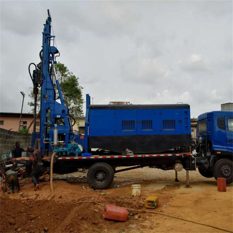 300m 500m Truck Mounted Type Water Well Drilling Rig Machine