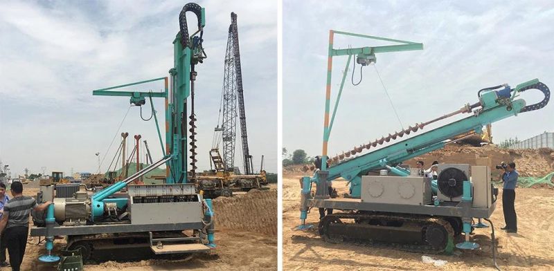 Multi-Function Pilot Exploration Holes Drilling Machine with Three-Wing Bit