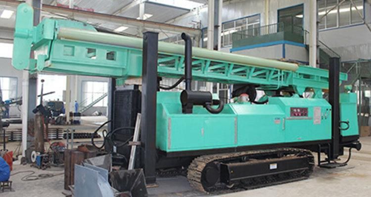 Hf1100y 1000m DTH Hydraulic Top Drive Water Well Drilling Rig