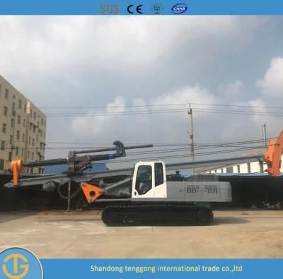 Portable Truck Mounted Water Well Small Piling Driving, Auger Driver Drilling Rig