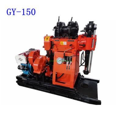 Gy-150hb Soil Sample Core Drilling Rigs with Mud Pump