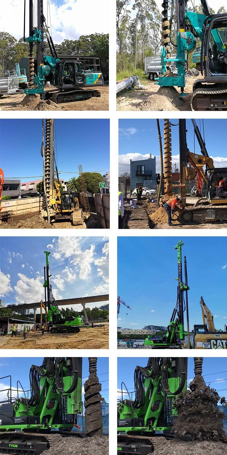 Tysim New Rotary Drilling Rig in Philippines Kr90c Well