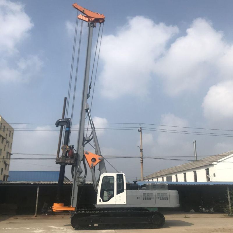 Max Piling Depth 20m Borehole Piling Crawler Hydraulic Driving Drilling Rig
