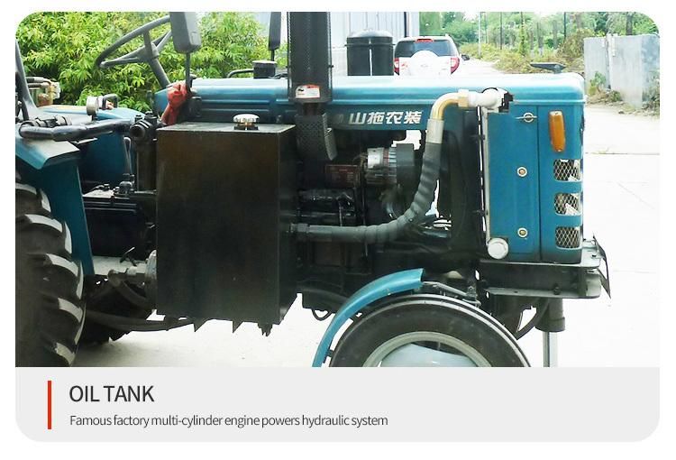 200 Meter Mobile Pneumatic Tractor Water Well Drilling Rig