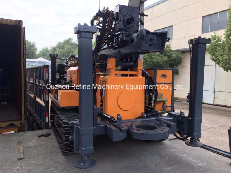 KAISHAN KW400 Crawler Water Well DTH 250M Deep Drilling Rig