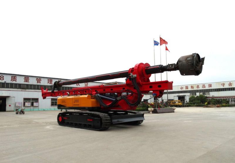 40m Hydraulic Diesel Engine Borehole Drill/Drilling Rig for Engineering Foundation Construction/Water Well/Mining Excavating