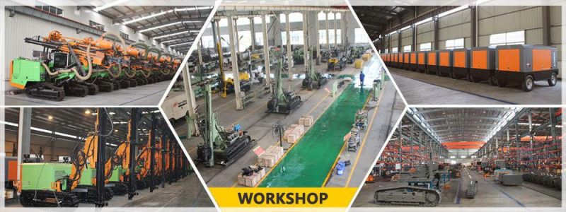 Hydraulic Crawler Portable Diamond Core Drilling Rig Rotary