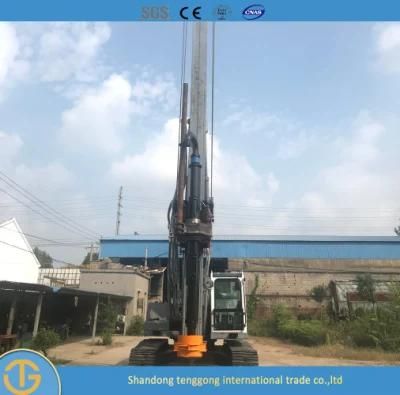 Portable Crawler Water Well Continuous Flight Augeringcfa Drilling Rig for Water Well