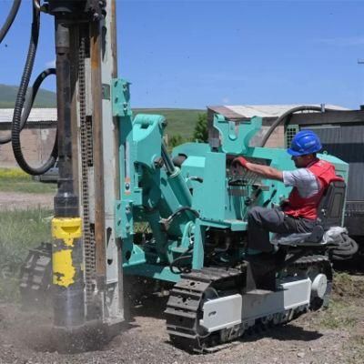 3200mm 1 Year Hanfa Hydraulic Drifter 20-120m Photovoltaic Pile Rig