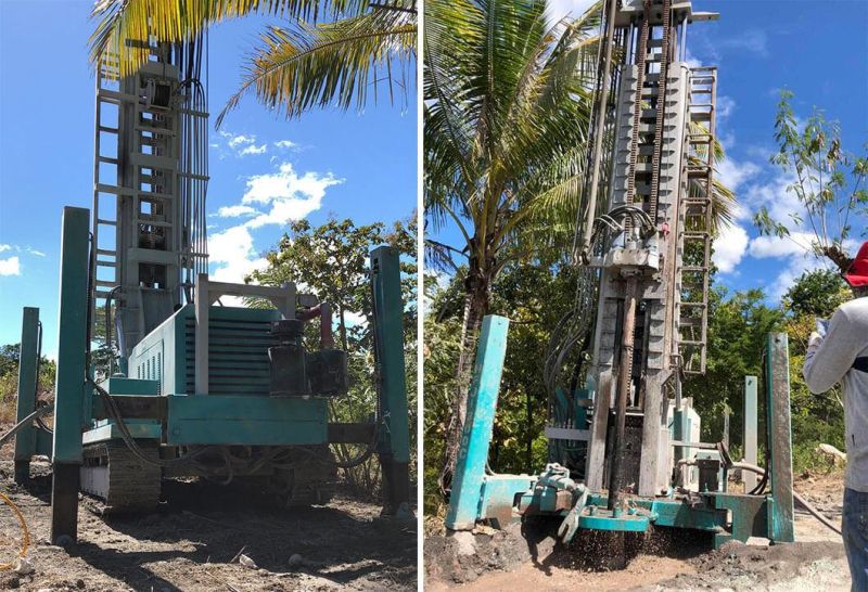 Convenient DC Motor Agricultural Irrigation Drilling Rigs with CE Certificate