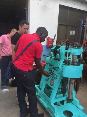 Hf200 Hydraulic Portable 200m Water Well Rock Sampling Drilling Rig