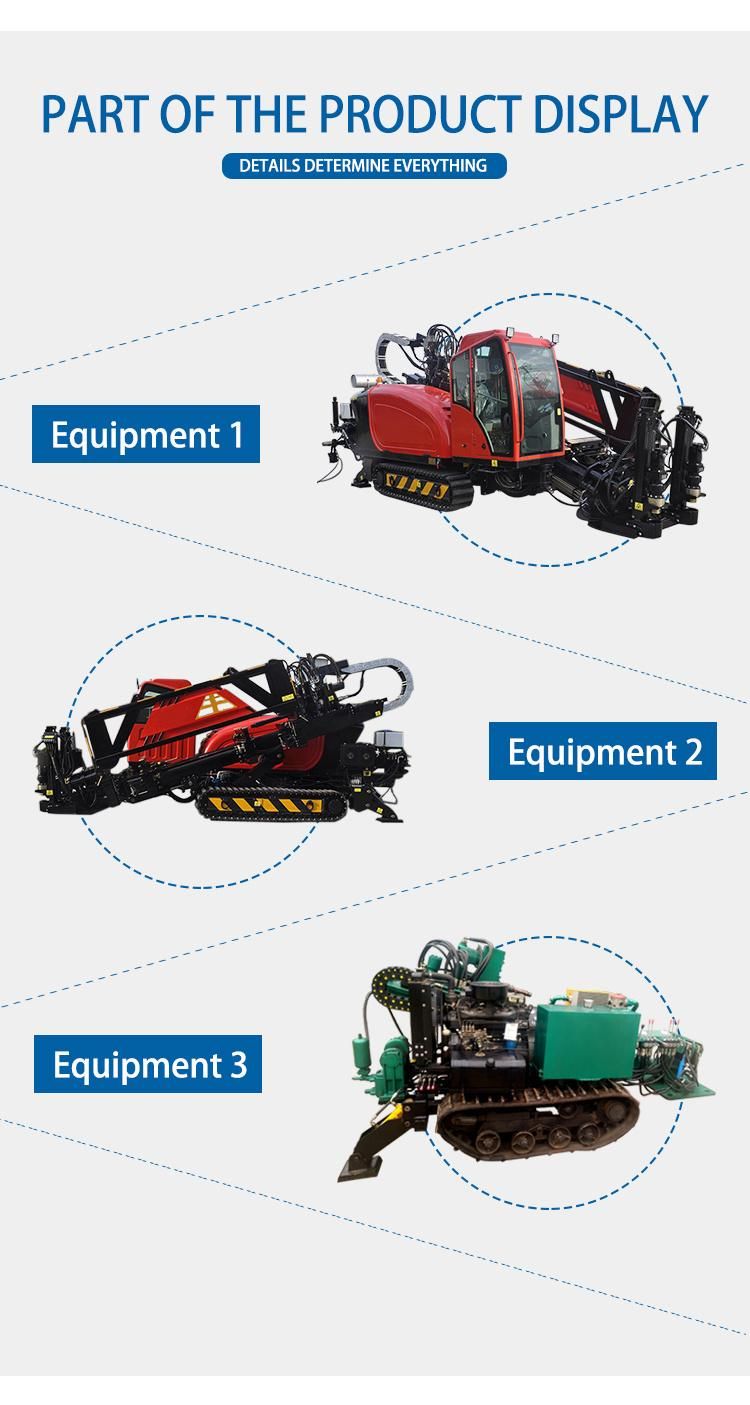 Official Supplier HDD 320kn Horizontal Directional Drilling Machine for Sale