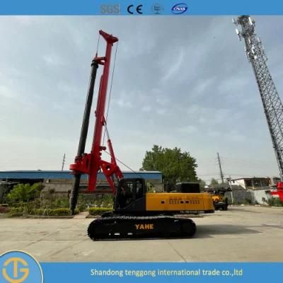 Rotary Table Portable Pile Driver Electric Ground Screw 50m DTH Crawler Drilling Rig