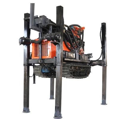 200m Depth Borehole Drilling Rig Water Well Drilling Rig Suitable for Both Air and Water Drilling