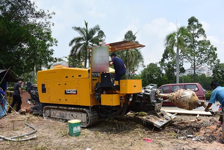 Underground Trenchless HDD 32 Ton Drilling Rig Horizontal Directional Drill Xz320d
