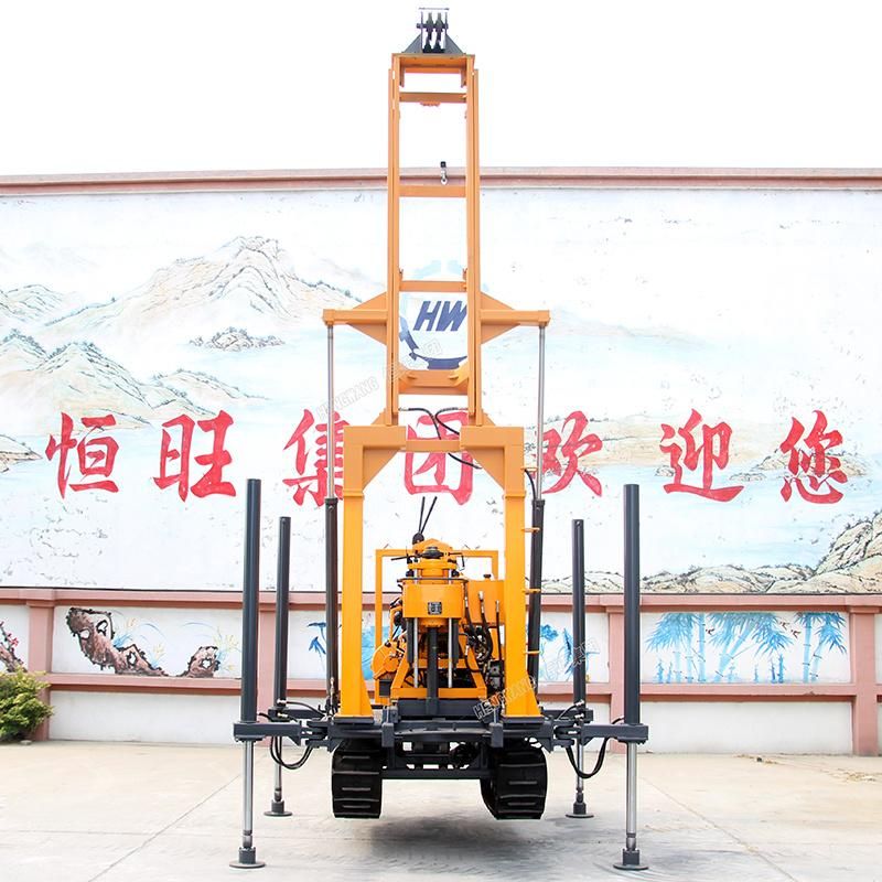Exploration Use Well Digging 160m Depth Crawler Well Boring Machine