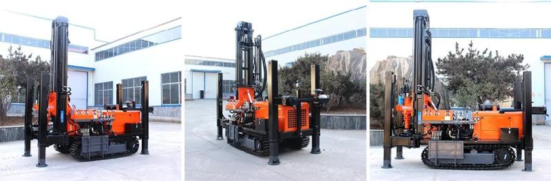 Water Well Drilling Rig Especially for Water Intake Projects in Rock Formations