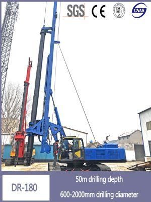 Small Hydraulic Diesel Engine Rotary Drilling Rig for Building Foundation Construction