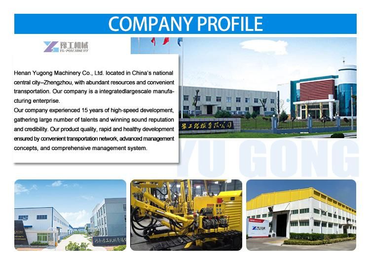 180m Portable Crawler Hydraulic DTH Rock Borehole Drill Machine