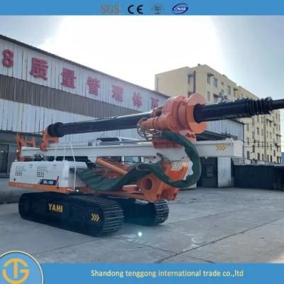 Hydraulic Rotary Bore Mini Piling Rig Driving Machine for 20m Depth