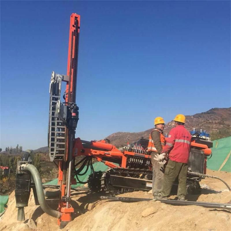 Down The Hole Drill Rig Quarry Blasting Hole Drilling Machine