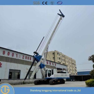 Piling Machine Small Borehole Drilling Rig with Video Support