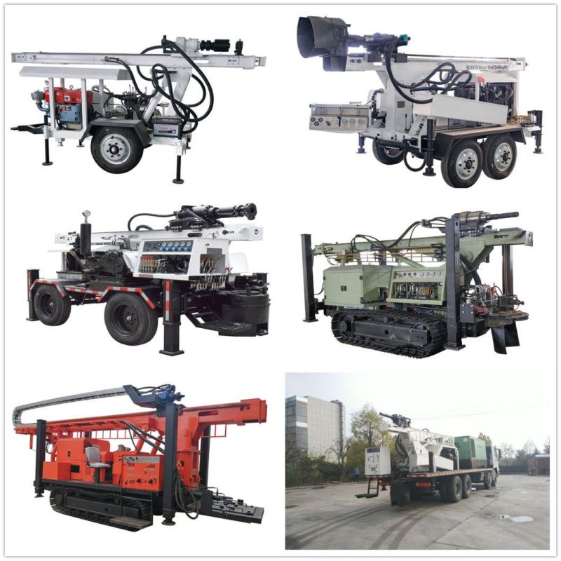 600m Deep Water Drilling Machine Truck Chassis Rig