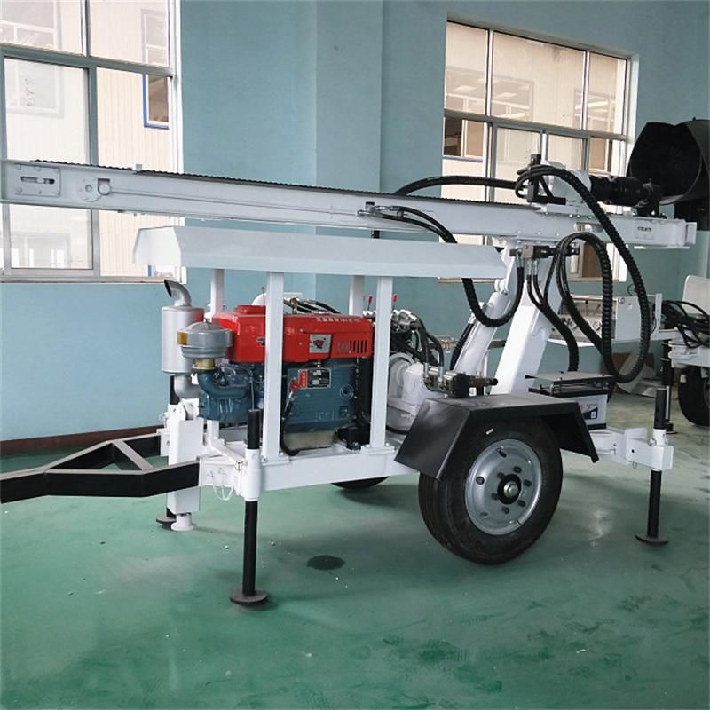 100m 30m Water Well Drill Rig Drilling Machine for Sale