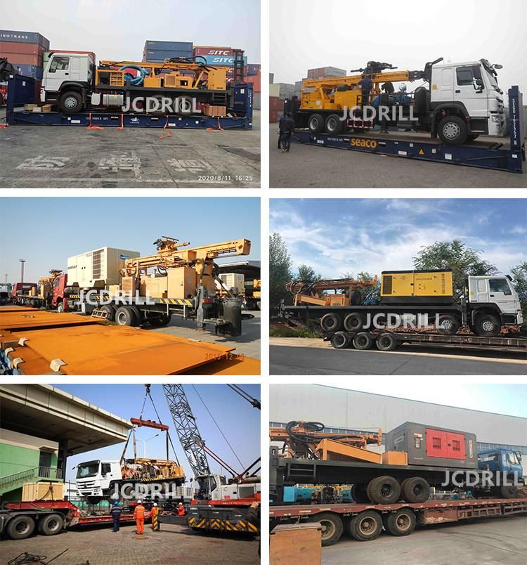 (CSD200) Hydraulic Truck Mounted Water Well Drilling Rig in Sourth America