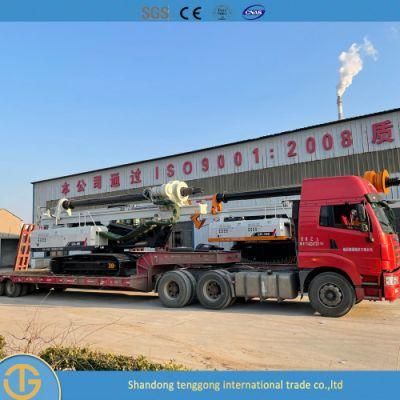 Piling Rig Rotary Drilling Electric Ground Screw Pile Driver Rig Machine