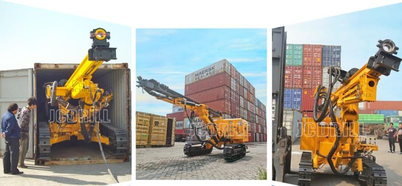 High Quality Crawler Type DTH Rock Blasting Quarry and Mining Drilling Rig Machine for Sales