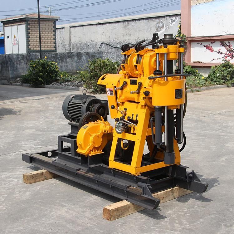 Small New Water Drilling Rig Machine Price Trailer Type Machine